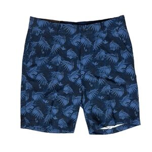 Greg Norman Tropical Print Performance Stretch Golf Shorts NWT